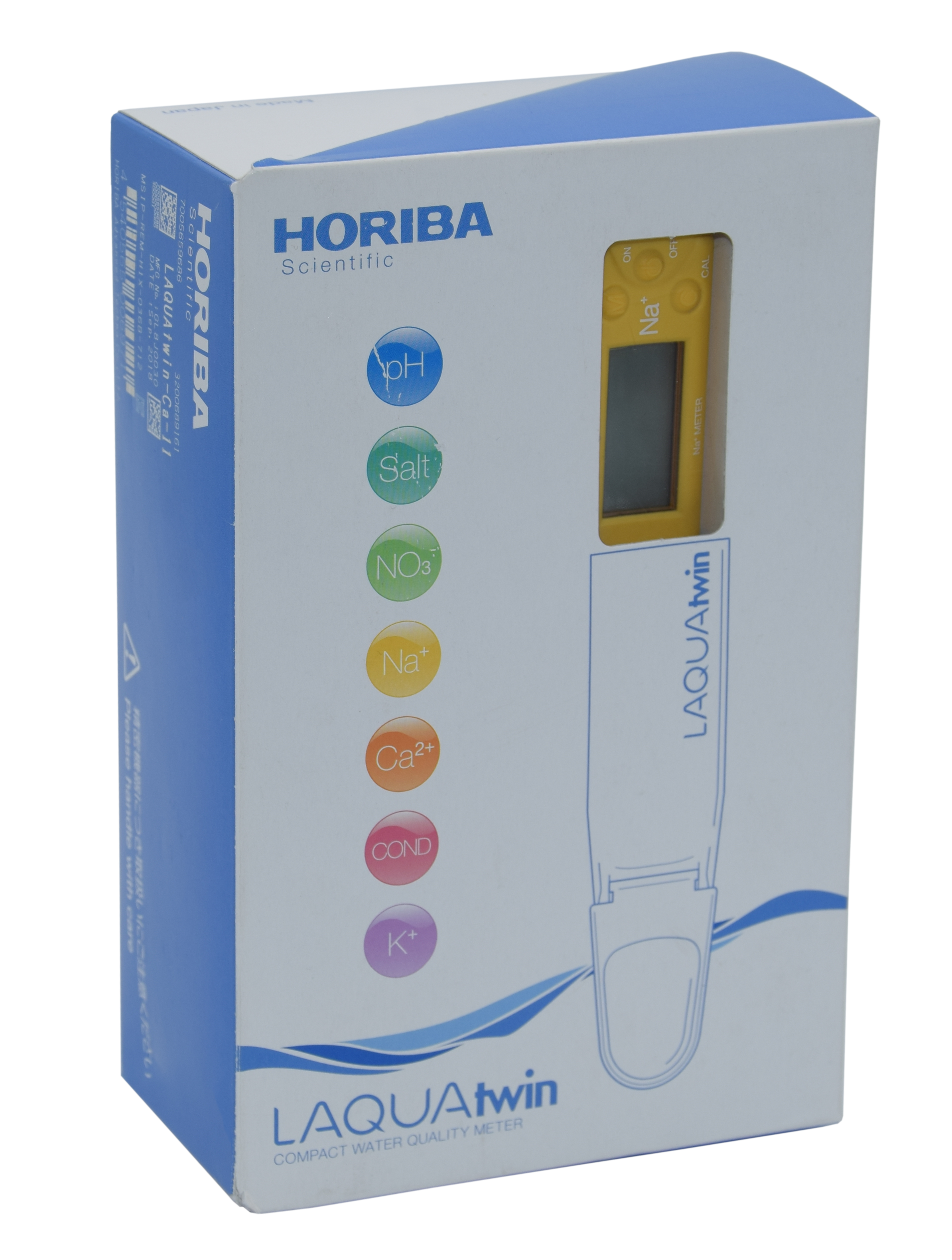 Horiba LAQUAtwin Sodium Ion Tester (Na+) with 2 calibration points and  temperature measurement (Na-11)